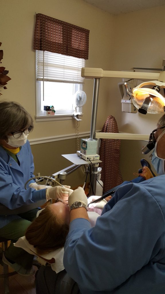 A photo of doctors completing a procedure